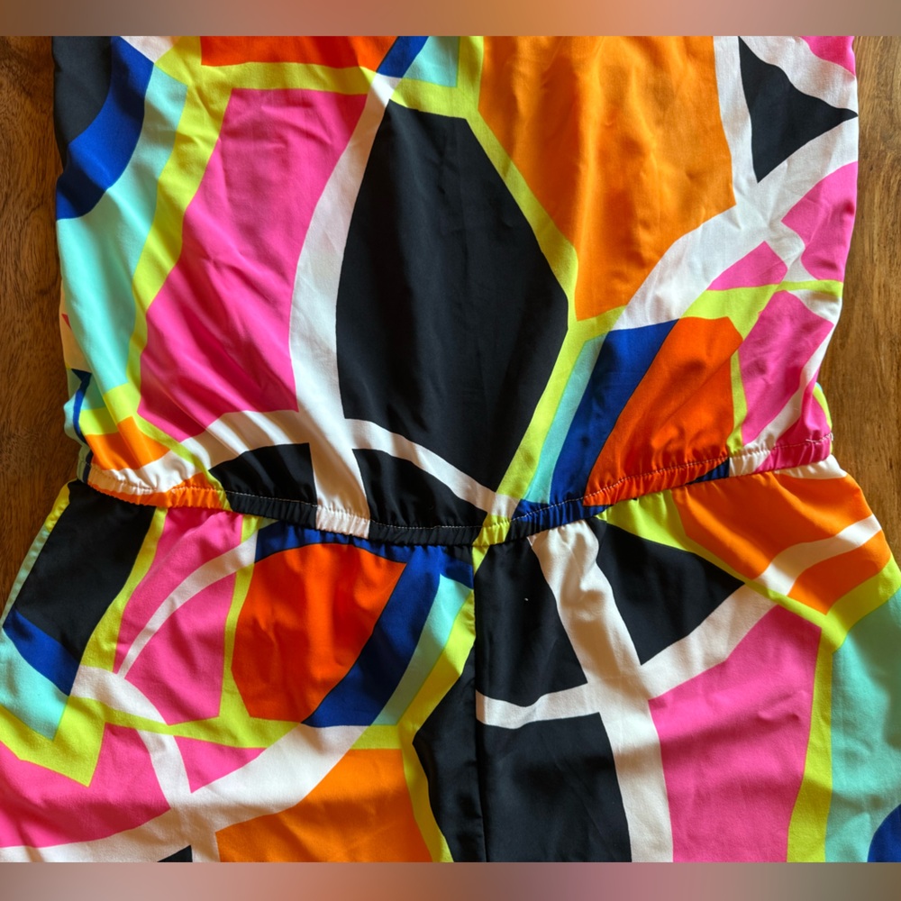 Fabletics Multicolor Geometric Romper - image 5